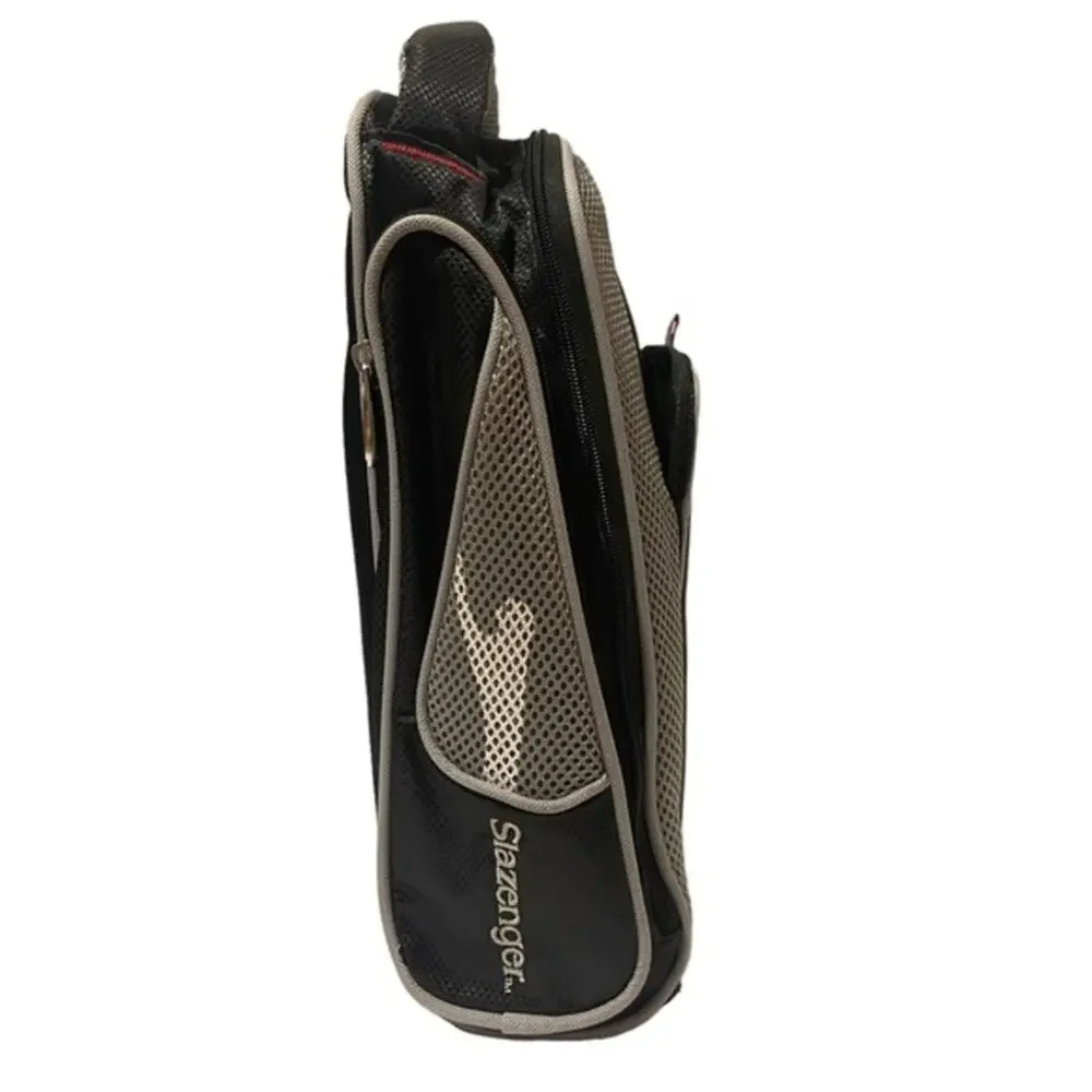 Slazenger Classic Shoe Bag Black Gray